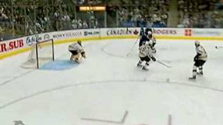 Hagman and Grabovski VS Boston Bruins- Sweet Goal