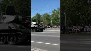 Парад Победы! #9мая #великаяотечественнаявойна #деньпобеды #уфа