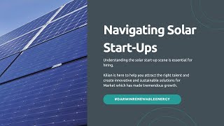 Navigating Solar Start-Ups