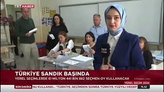 TÜRKİYE SANDIK BAŞINDA