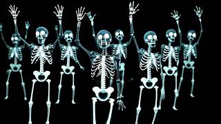 Creepy Skeleton Dance Party | Ultimate Halloween Window Projection