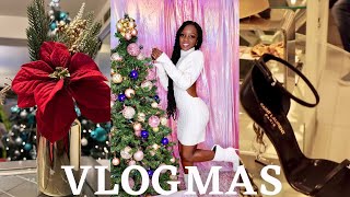 VLOGMAS 2021 | CHICAGO TRIP + CONTENT DAY + LUXURY GIFT SHOPPING + PUTTING UP THE CHRISTMAS TREE