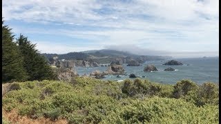 Scenic California State Route 1 from Fort Bragg to Golden Gate Bridge in HD