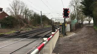 Double electric goods train