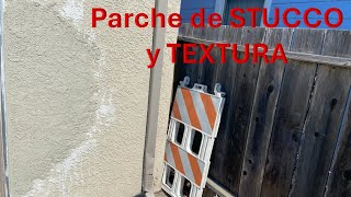 Como PARCHAR pared de STUCCO y poner la TEXTURA Paso a Paso