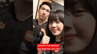 Lemon full senyum ygy bersma ciwi ciwi #rrqlemon #rrqhoshi #mplids10 #msc2022