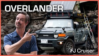 Gray Toyota FJ Cruiser | Overland Camping Car Demo