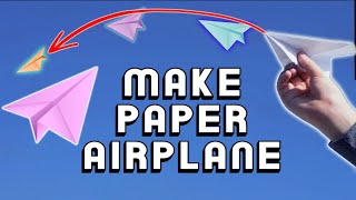 how to make a paper airplane