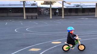 Colin on his bike 29 months