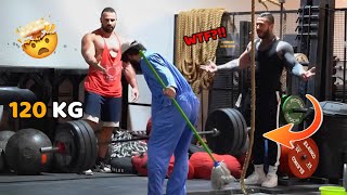 ANATOLY Astonished Bodybuilders in Gym Prank 🤯