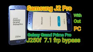 Galaxy Grand Prime Pro frp bypass || Samsung J2 Pro frp bypass || samsung J2 Pro 2018 frp bypass