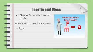 Integrated Chemistry/Physics: Video 2-3: Newton's Laws of Motion