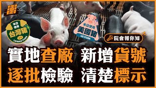 政府如何管好進口豬肉| 行政院長蘇貞昌