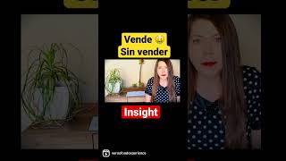 Vende sin Vender  ¿Qué es un Insight?