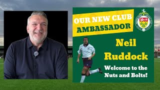 Neil Ruddock New Ashford United Club Ambassador