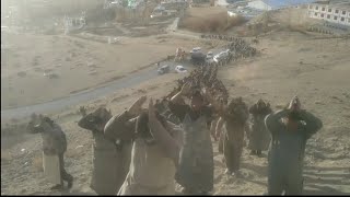 thousand of Buddhist devotees performing the Gochak on holy month of 'Tangpo at top of leh #ladakh