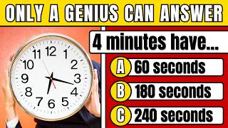 Only Geniuses Will Make It to the End of This General Knowledge Quiz!