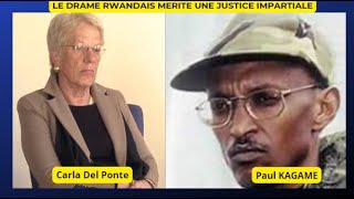 "Le drame rwandais mérite une justice impartiale" - Carla Del PONTE