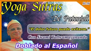 YOGA Sutras (II.16) Patanjali | Swami Tattwamayananda [DOBLADO al Español]