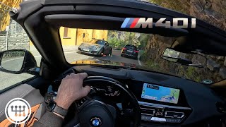 340HP BMW Z4 M40i Pov Drive on Italian Narrow Roads