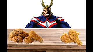 [ASMR] All Might Eats Chicken while Talking to You in His Office