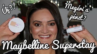 Maybelline Superstay alapozó és púder