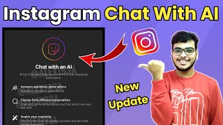 Instagram Chat With An Ai | Instagram New Update Chat With An Ai | Instagram New Feature