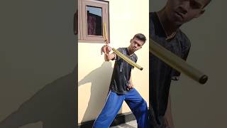 Nunchaku Freestyle | Double Stick Kayu #shorts