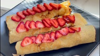 How To Make Crepes | Simple and Easy Crepe Recipe| Cameroon Crepe recipe