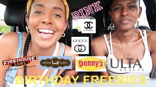 WHERE TO GET ALL OUR BIRTHDAY FREEBIES 🎂 | COME WITH US