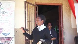 Siyafunda Donate a Book, Poem at Bhekuximba High School