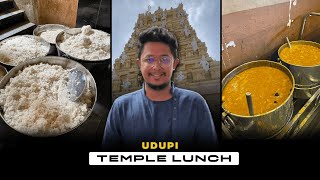 Udupi's Famous Temple Lunch || SDF