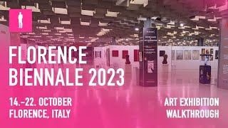 FLORENCE BIENNALE 2023 - 4K Exhibition Walkthrough