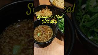 Marugame Udon, Sulit Meal. #food #yummy #eat #japanesefood #udon #chickenkaraage