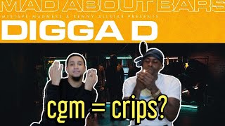 CHICAGO RAPPER REACTS TO Digga D - Mad About Bars w/ Kenny Allstar (Special)