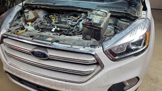 2019 Ford Escape 1.5l Battery Replacement