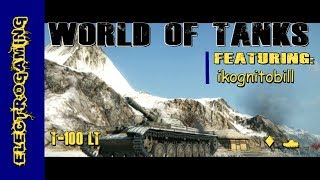 World of Tanks T-100 LT 9 Frag Rampage #WorldofTanks