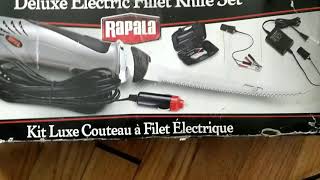 Rapala Duluxe Electic Fillet Knife Set