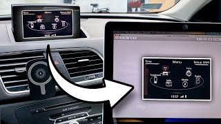 Audi Multimedia RMC screenshot to SD card how to