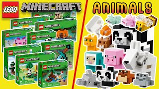 LEGO Minecraft All Unique / Exclusive Animals from Set 2023