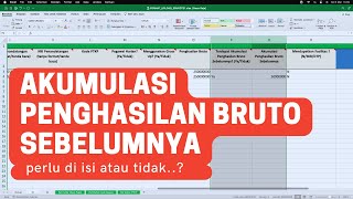 Akumulasi Pendapatan Sebelumnya di ebupot 21 apakah perlu di isi..? #rudikonsultan #ebupot21 #ebupot