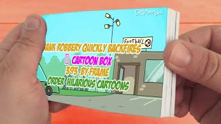 Bank Robbery Quickly Backfires 😂   Cartoon Box 393   by Frame Order   Hilarious Cartoons Part 3