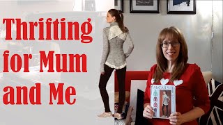 💕💟 Thrifting for Mum and Me 💟💕| BudgetSew #sewing #thrifting #fridaysews