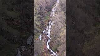 Buttermere Cascade - Autumn at Sour Milk Gill, Buttermere - DJI AIR3 4K