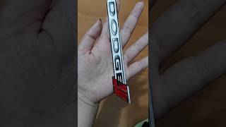 Dodge Emblem | Grille Fender🔥#car #emblem #dodge #grille #fender #shortvideo #shorts #sticker #cars