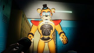 Glam rock Freddy stare