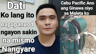 MALETA NG ISANG PASAHERO NA SUMAKAY SA CEBU PACIFIC HINDI NA MAKILALA NANG KUNIN SA NAIA