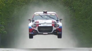 Rallye de Wallonie 2024 | Massive Jump - Mistakes - Pure Sound