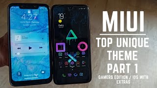 Miui 11 best unique themes part 1 / Gamers edition / amazing customisation / hindi