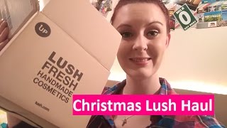 Christmas Lush haul